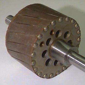 Rotor de un motor de inducción