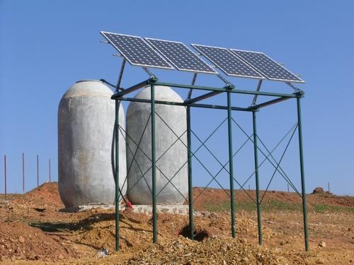 Captación solar y depósito