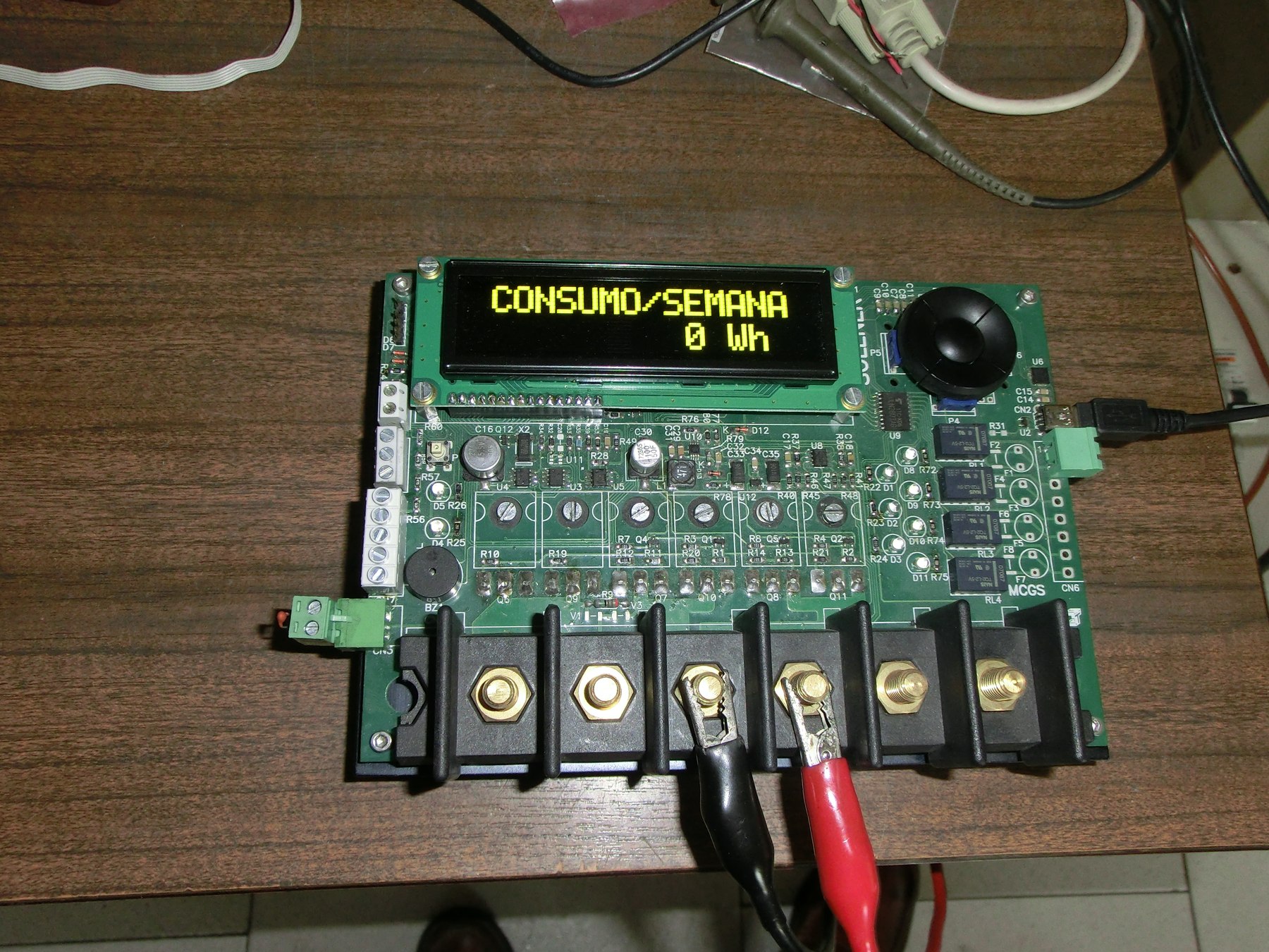 Regulación sobre una placa electrónica